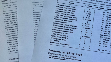 Квитанции на ЖКУ