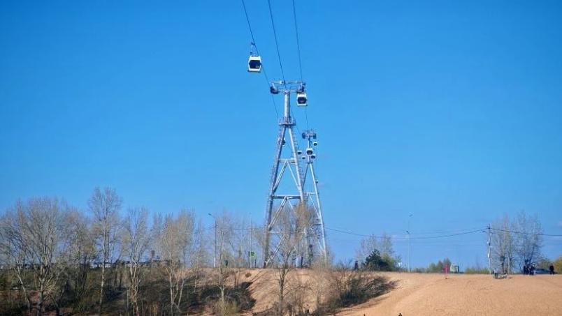 Нижегородская канатная дорога начала подготовку к возобновлению работы после проверки